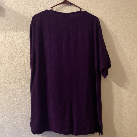 La Luna Loca button down shirt sleeve top size 3XL - Picture 5 of 5